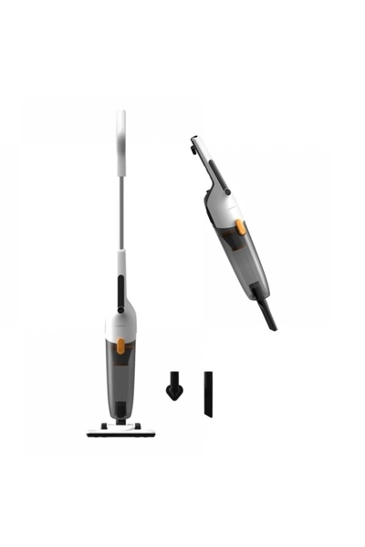 Deerma Aspirator vertical 2 în 1, 600 W, 17 kPa, filtru HEPA anti-acarieni, 1,2 l, DX170, alb