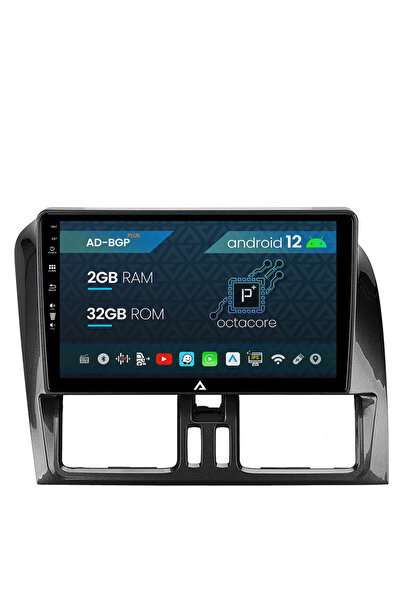 AutoDrop Навигация Volvo XC60 (2008-2013), Android 12, P-Octacore / 2GB RAM +...