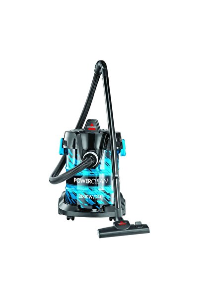 Bissell PowerClean Dry Drum Vacuum Cleaner, 21L, 2000W, 2027E