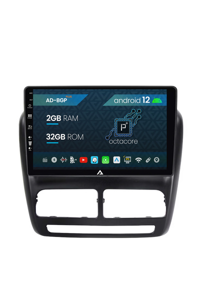 AutoDrop Navigatie Fiat Doblo (2010-2015), Android 12, P-Octacore / 2GB RAM +...