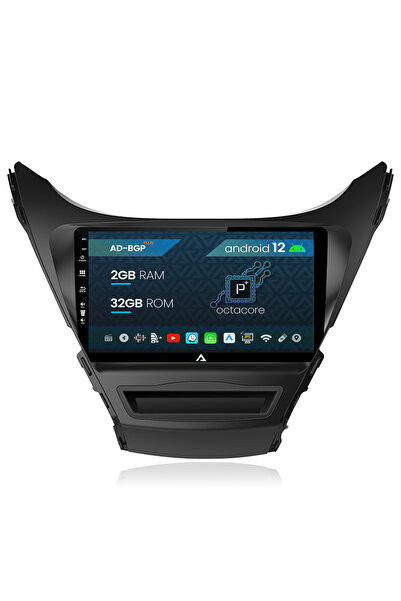 AutoDrop Navigatie Hyundai Elantra (2012-2014), Android 12, P-Octacore / 2GB ...