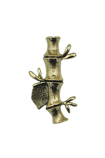 Pursehuit Χρυσή καρφίτσα, κλαδάκι μπαμπού, Mareta