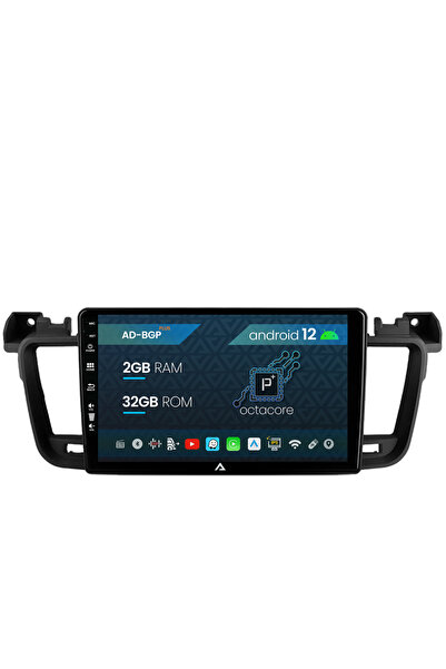 AutoDrop Navigatie Peugeot 508 (2010-2018), Android 12, P-Octacore / 2GB RAM ...