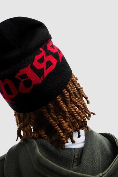 Bershka Print beanie