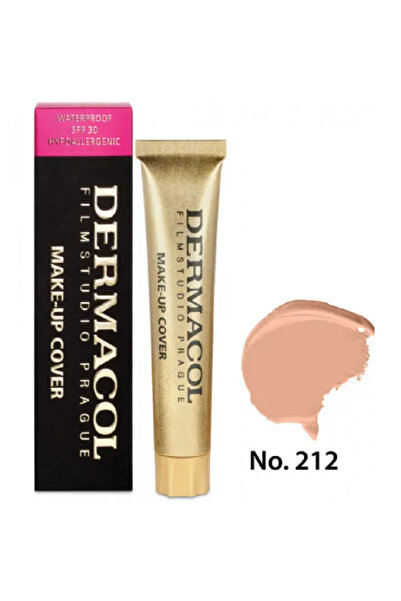 Dermacol كريم أساس وخافي عيوب ميك-أب كوفر 212 30 جرام