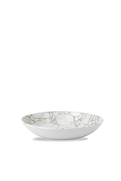 CHURCHILL Studio Prints Kintsugi Agate Grey Evolve Coupe Bowl – 24.8 cm (9.75")