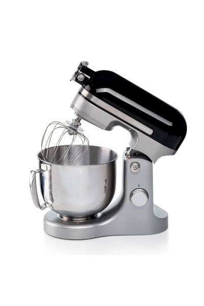 ARIETE MODERNA 1589/02 Planetary Mixer, 3200W, 5.5 l, 11 speeds, Solid aluminum body, Black/Inox