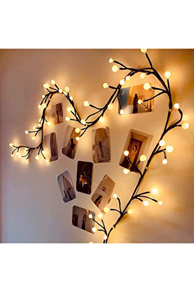 YMing instalare, 72 becuri, 8 moduri de iluminare, ratan, LED, 2,5 m