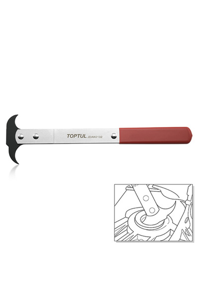 TOPTUL Gasket puller JDAK0132, 2 tips, length 318 mm
