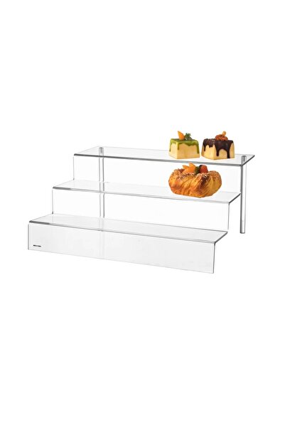 ORIAN Acrylic dessert display stand, 3 tiers, 40 cm