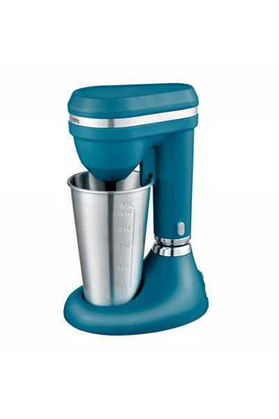 Voltz Mixer frappe Oliver OV51163E, 100W, Cupă din oțel inoxidabil, 450ml, 2 viteze, Tel din oțel, Albastru