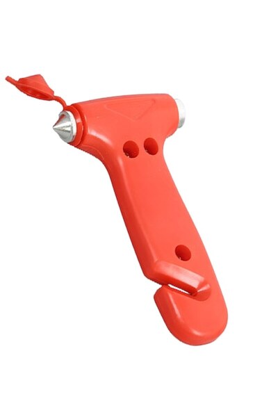 Vaxiuja Emergency Hammer 2-in-1 for Breaking Car Windows and Cutting Seat Belts, Vaxiuja, Orange