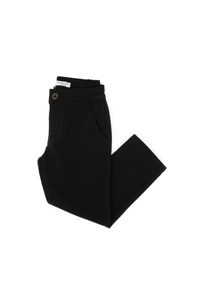U.S. Polo Assn. Boy's Black Canvas Trousers 50317274-Vr046