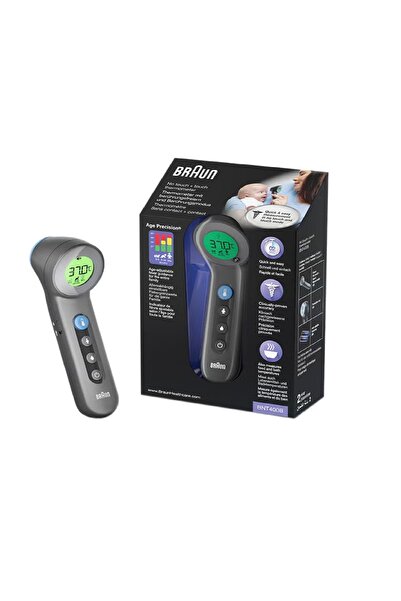 Braun (No touch + Touch) forehead thermometer with Age Precision Technology - BNT400B