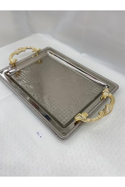 GÜRLEK TEKSTİL Tavă pentru ciocolată Sena, culoare argintie în relief, dimens...