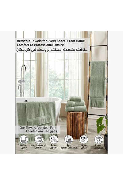 Generic DONETELLA 600 GSM Combed Cotton Bath Sheet - 85x172 cm