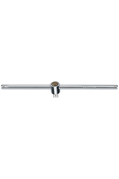 TOPTUL Maner de forta T cu cap culisant CTCJ1208 TOPTUL, antrenor patrat 3/8 inch, lungime 202 mm, crom van