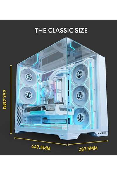 Lian Li Lian Li O11 Vision Compact Rust-Resistant ATX Mid Tower Case