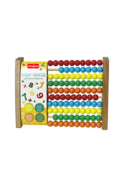 Uniqlion Ahşap Abaküs
