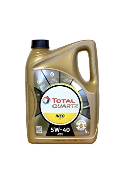 TOTAL Ulei Quartz Ineo MC3 5W40 213790, volum 5 litri, ACEA C3, semi sintetic pentru MB, VW, BMW