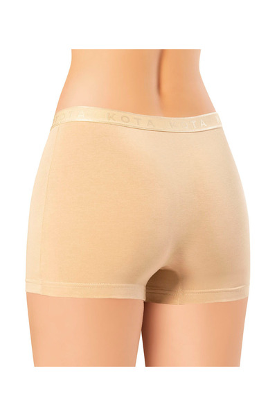 Bonnie Clyde Boxer lungi din bumbac pieptănat pentru femei, culori și modele asortate, pachet de 6 - culori multiple - BCP1.KOSTAG50U00-COK