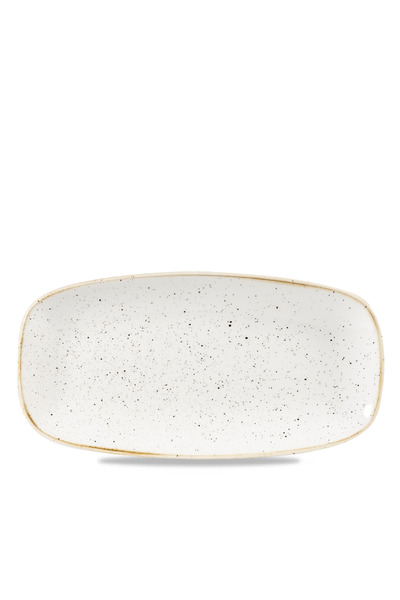 CHURCHILL Stonecast Barley White Oblong Plate – 26.7 x 12.7cm