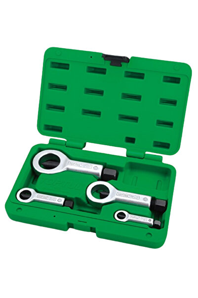 TOPTUL Set 4 chei pentru taiat piulite TOPTUL, GAAI0402, dimensiuni taiere ma...