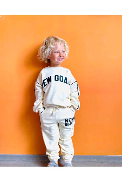 NOBLEKIDS طقم رياضي للأطفال مطبوع عليه كريم 'نيو جولز'