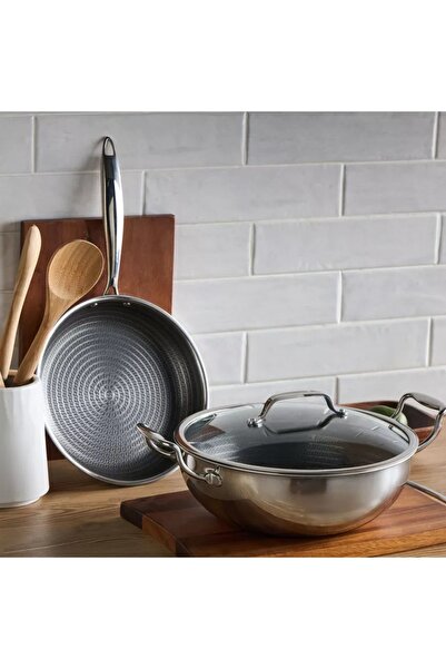 Generic Master Pro Triply Stainless Steel Frying Pan - 24 cm