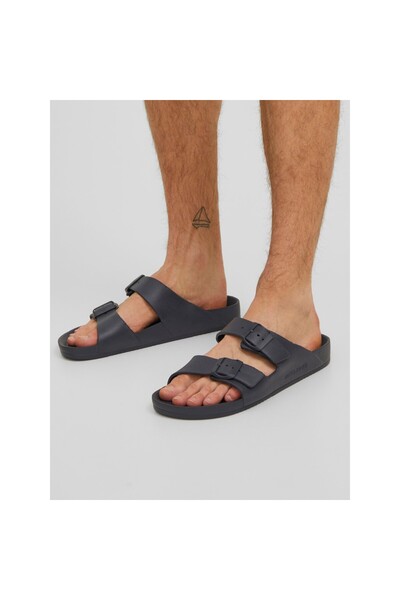 Jack & Jones Erkek Mavi2 Terlik - Jack Jones Jfwcroxton Moulded Sandal, Noos 12204004-110