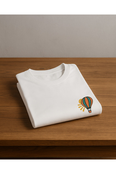 TREND YANKI Unisex Children's T-Shirt (Flying Balloon)