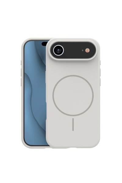 bzstore Husa Iphone 17 AIR, cu magsafe, gri,