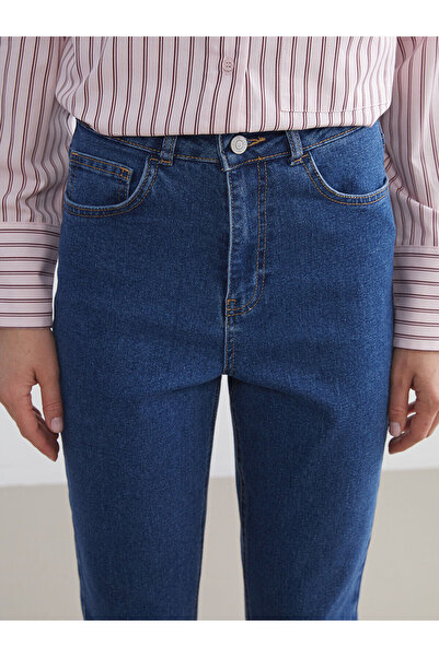 LC Waikiki Mom Fit Kadın Jean Pantolon