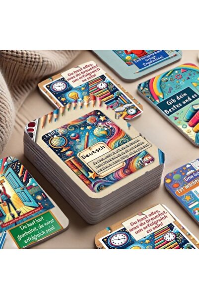 LEBLOU Cărți motivaționale pentru teste și examene - Set de 35 în germană