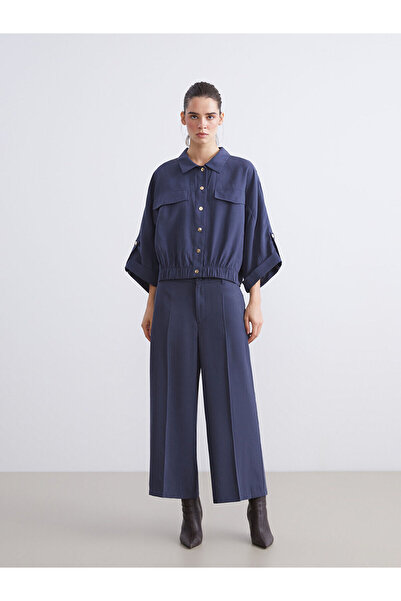 LC Waikiki Modal Karışımlı Geniş Paça Kadın Pantolon