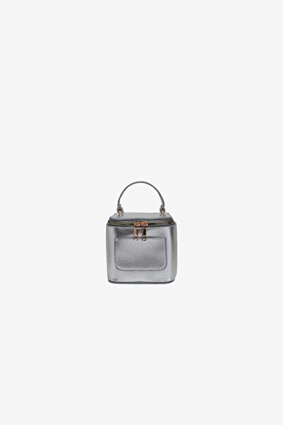 MARSEPTUN Nyma Single Handle Silver Matte Bag