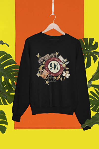 MAGORS STIL-X MAGIC BASKILI BİSİKLET YAKA ÇOCUK SWEATSHIRT