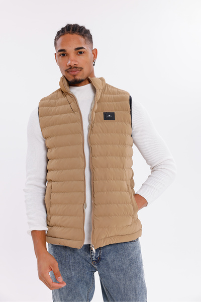 Firststops Men's Mink Nova Fabric Inflatable Vest