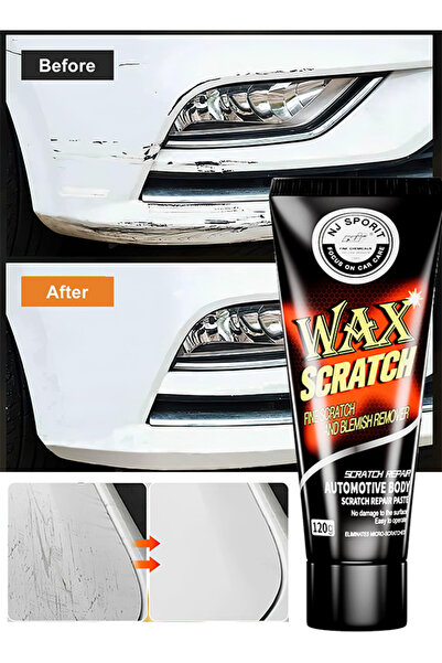 DMYRDH 120 جرام من شمع إصلاح خدوش السيارة ومزيل الخدوش وتجديدها، يزيل الخدوش ...