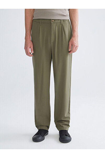 LC Waikiki Haki Rahat Kalıp Erkek Pantolon
