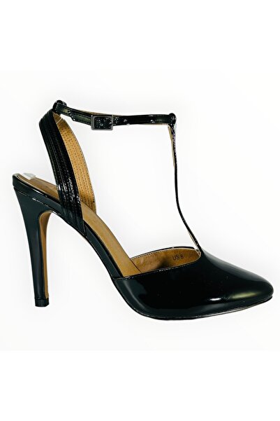 Amazon Pantofi Mary Jane pentru femei - Piele lăcuită, Negru, Mărimea 39 EU