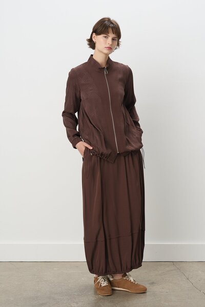 Nihan Rahat Kalıp Jakar Takım Kahve