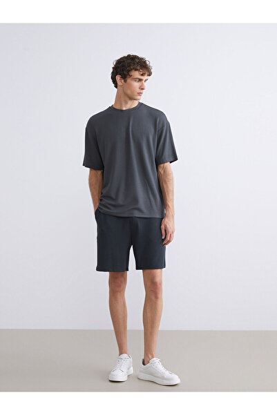 LC Waikiki Антрацит Стандартні чоловічі шорти