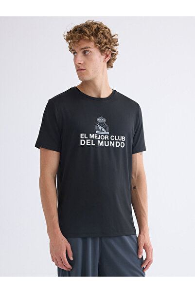 LC Waikiki Tricou pentru fani bărbați Real Madrid cu imprimeu din noul sezon ...