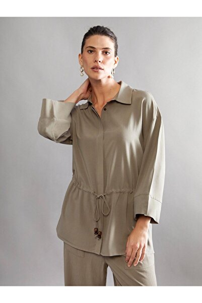 LC Waikiki Peak New Season Linen Blend Women's Shirt