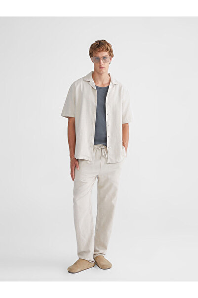 LC Waikiki Nevavm Comfortable Fit Gabardine Men's Trousers with a Difference