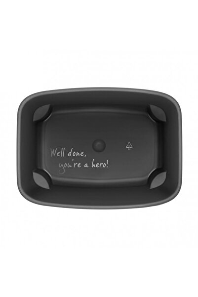 Brabantia Bo Small Hi 1006643 waste bin, 7 l, Raised, Smooth & silent opening, Anti-slip base, White