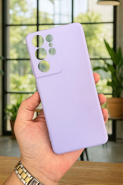 Vip Case Samsung Galaxy S21 Ultra Silikon Darbe Emici Klasik Korumalı Rubber ...