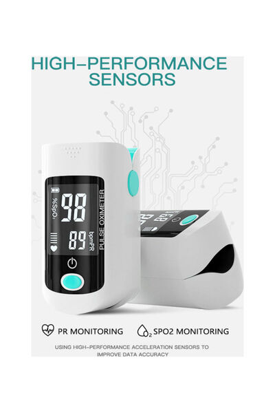 HALAMODO OLED Finger Pulse Oximeter Display
