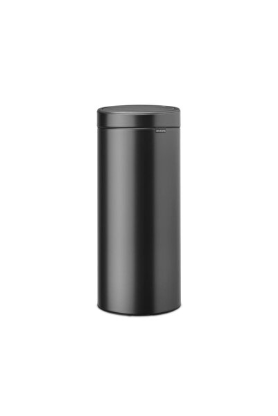 Brabantia Touch Bin New 1008860, 30 l, Silent and soft closing, Dark grey
